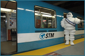 Швейцарские поезда в метро поедут на шинах Michelin